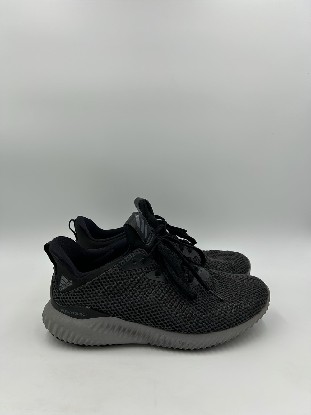 Adidas Alphabounce 1 Running Shoe Black Gray Style CG5400 Women’s Size 7 US